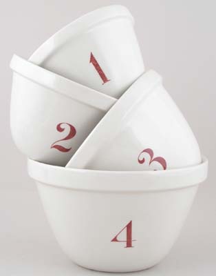 Pudding Basins Set of Four